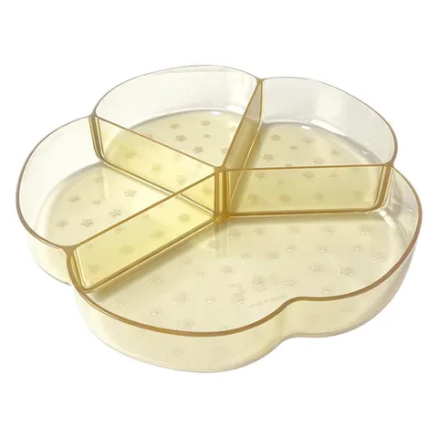 PPSU Kids Segmented Dinner Plate High Temperature Resistant Microwave Safe Toddler Feeding Plate Shatterproof Baby Tableware
