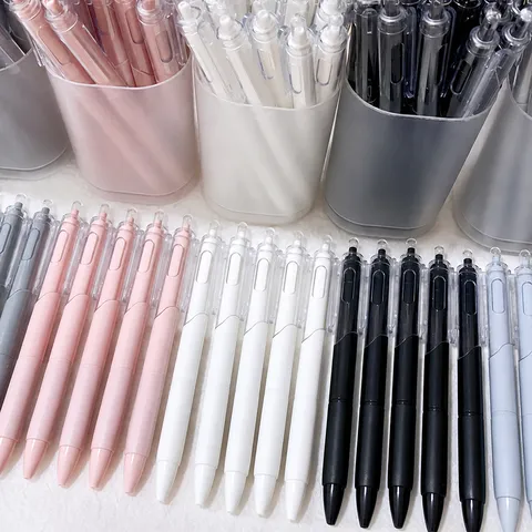 Anasyromeno Gel Pen Chroma Morandi 0.5mm Myto ST Grigori Stegno Mavri Melani Pen Gia Foiti Exetasi Grafeio Graphi Grafiki Yli