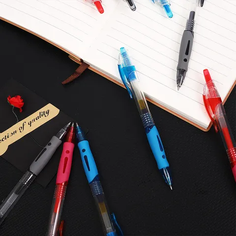 Anasyromenos Stylos Gel Lepto Akro Bullet Tip Omali Graphi Plastika Stylos Gia Scholeio Grafeio Meleti Graeiki Ili