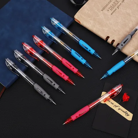 Anasyromenos Stylos Gel Lepto Akro Bullet Tip Omali Graphi Plastika Stylos Gia Scholeio Grafeio Meleti Graeiki Ili