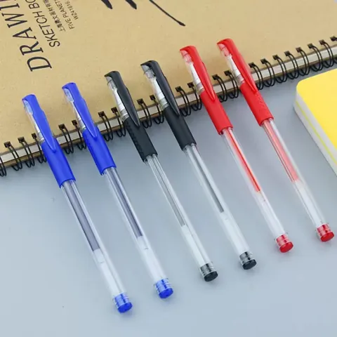 Stylos Gel Leptis Mytis Mayro Mple Kokkino Melani Rollerball Stylos Omalis Grafis Gia Grafeio kai Scholeio Mathitis Grafiki Yli