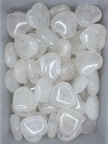 Natural Crystal Heart Shaped Polished Stone Healing Reiki Semi Precious Gemstone Heart For Home Decor Gift Collection