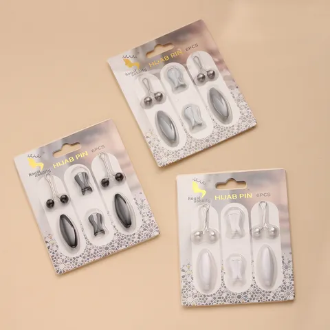 Hijab Speld Set Veiligheidsspelden Sjaal Gesp Parel Clips Moslim Hoofddoek Spelden Plastic Decoratieve Broche Spelden Voor Vrouwen Sieraden