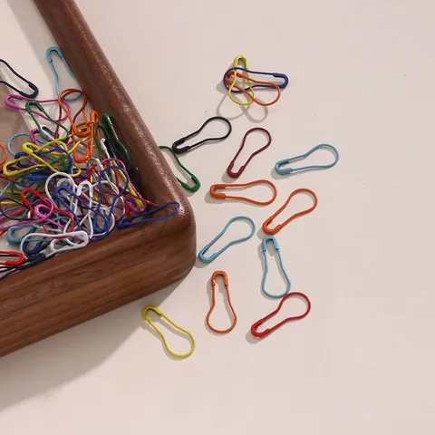 Multi-functional Metal Bulb Safety Pins Boxed Calabash Pins Gourd Pins For Clothing Scarf And Garment Fixation