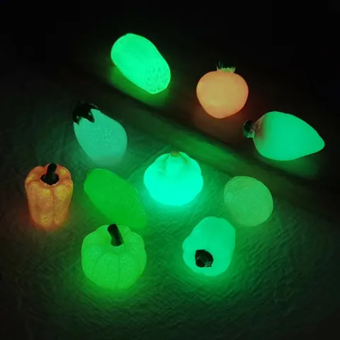 Mini Figulina de Verdura de Resina Lindo Simulación Ajo Raíz de Loto Calabaza Miniatura Micropaisaje Manualidad DIY Adorno de Escritorio
