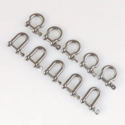 Maniglione in Acciaio Inossidabile Tipo D Giapponese Tipo Arco Europeo Fibbia a Ferro di Cavallo Accessorio di Ferramenta DIY M4