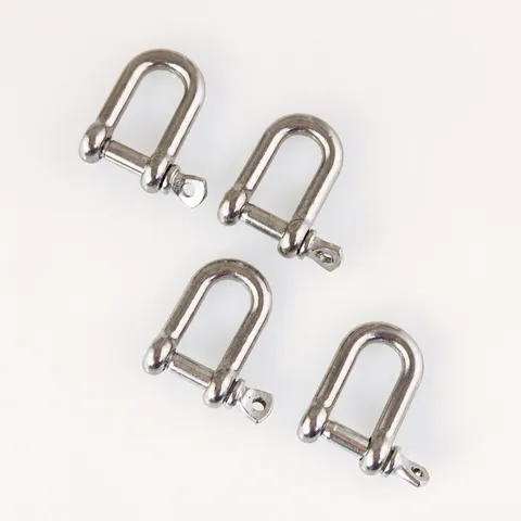 Maniglione in Acciaio Inossidabile Tipo D Giapponese Tipo Arco Europeo Fibbia a Ferro di Cavallo Accessorio di Ferramenta DIY M4