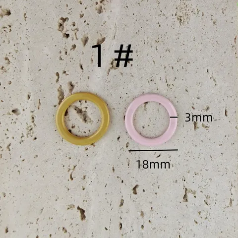 Zirconia Ceramic Closed Jump Rings O Ring Circle Jewelry Accessories DIY Earring Making Components White Black