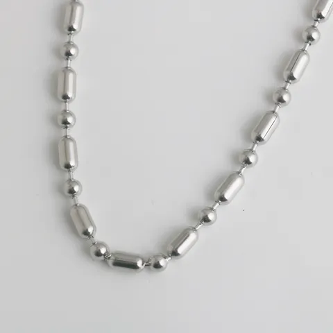 Stainless Steel Bead Ball Chain Roller Blind Curtain Chain DIY Necklace Bag Chain Metal Jewelry Making Findings