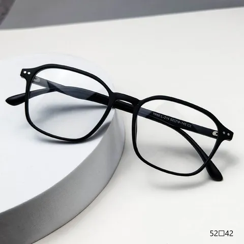 Anti Blue Light Lightweight TR90 Eyeglass Frames Unisex Square Optical Glasses Frame Minimalist Clear Lens Eyewear