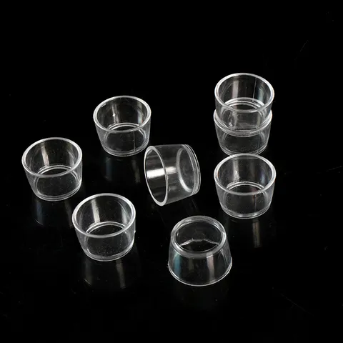 Mini Simulation Pudding Cup Model Transparent Plastic Dessert Jelly Cup DIY Food Play Cream Glue Container Accessories