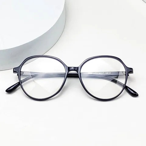 Anti Blue Light TR90 Eyeglass Frame Ultra Light Optical Spectacles Small Frame For Men Women Student Daily Wear Fashion