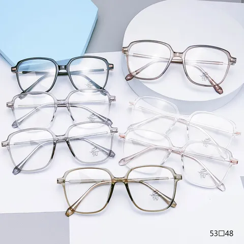 Retro Polygon TR90 Optical Glasses Frame Anti-Blue Light Eyewear For Men And Women