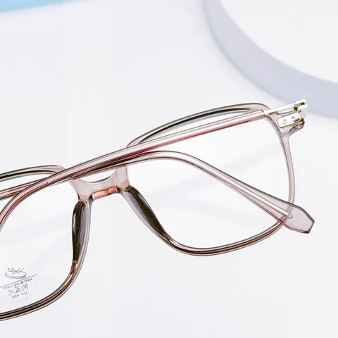 Retro Polygon TR90 Optical Glasses Frame Anti-Blue Light Eyewear For Men And Women