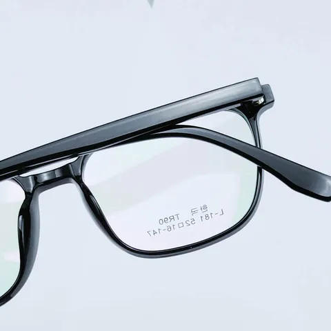 Unisex TR90 Optical Glasses Frame Square Myopia Prescription Eyewear Literary Vintage Daily Commute Fashion Glasses Frame