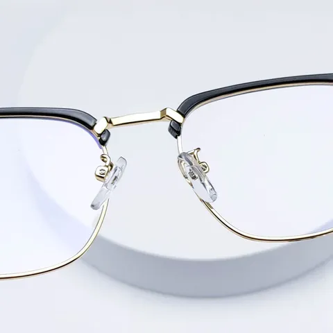 Retro Men Optical Glasses Frame Square TR90 Anti Blue Light Big Frame Eyewear Spectacle Frame
