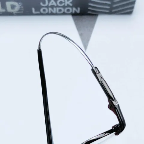 Herren Business Gedächtnis Titan Vollrand Brillengestell Metall Optisches Brillengestell Quadratische Korrektionsbrille