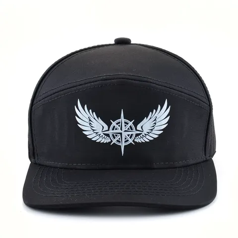Casquette de Base-ball à Bord Plat Hip-Hop Unisexe Polyester Résille Respirante Chapeau Snapback Mode Streetwear Extérieur