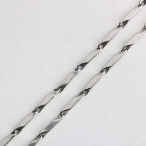 Handmade Stainless Steel Bamboo Joint Link Chain For DIY Jewelry Making Accessories Bracelet Necklace Bag Crafts Bulk Steel Color
