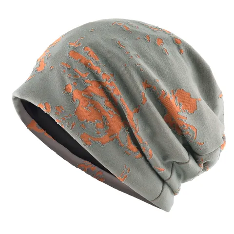 Bonnet en Tricot Léger Unisexe Chapeau de Chimiothérapie Doux Décontracté Bonnet de Sommeil Respirant Printemps Été Automne Pour Hommes Femmes