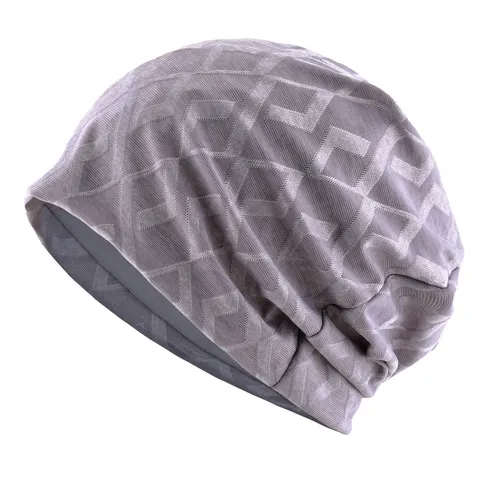Bonnet Beanie Fin Respirant Unisexe en Nylon Séchage Rapide Absorbant la Transpiration Bonnet de Course Tricot Extensible Chapeau de Nuit