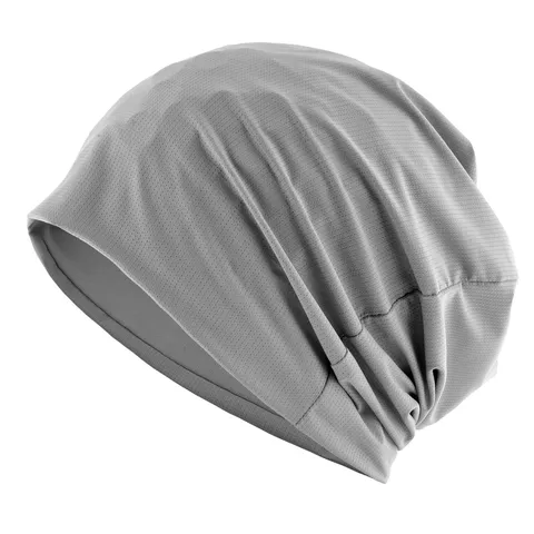 Bonnet Slouchy Fin Rafraîchissant Été Homme en Maille Respirante Séchage Rapide Sport Cyclisme Course Chapeau Foulard