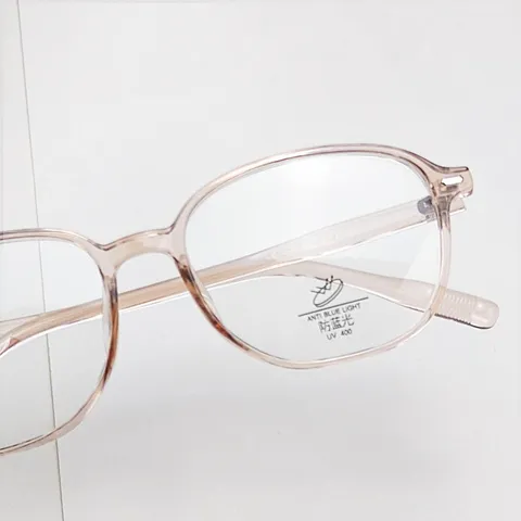 Retro Literary TR90 Optical Glasses Frame Women Men Anti Blue Light Myopia Eyewear Frame Fashion Small Square Clear Glasses