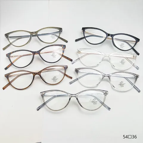 Unisex Cat Eye Optical Glasses Frame Anti-Blue Light TR90 Retro Clear Eyeglasses Frame Fashion Designer Eyewear