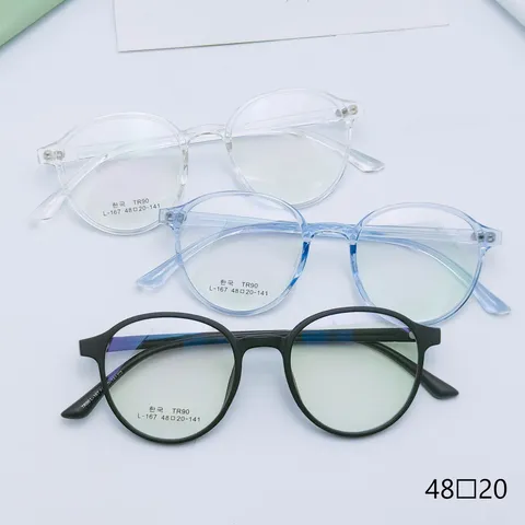 Minimalist TR90 Round Optical Glasses Frame Women Men Vintage Clear Lenses Eyewear Retro Small Frame Eyeglasses