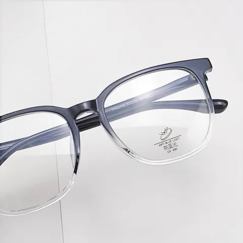 Vintage Large Frame TR90 Optical Glasses Frame Anti-Blue Light Eyewear For Women And Men Fashion Clear Lens Glasses