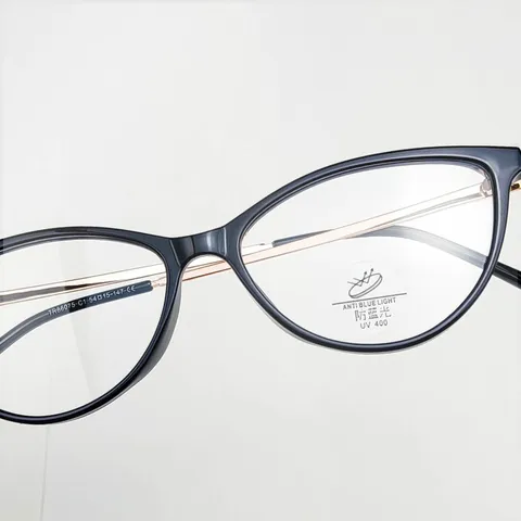 Unisex Cat Eye Optical Glasses Frame Anti-Blue Light TR90 Retro Clear Eyeglasses Frame Fashion Designer Eyewear