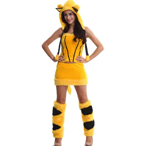 Costume de bonhomme de neige sexy pour femme avec combinaison à capuche en velours blanc bretelles rayées rouges et couvre-bottes en peluche
