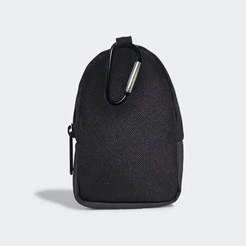 Portable Polyester Golf Ball Bag Mini Backpack Shape Waist Pouch Skull Pattern Printed Outdoor Golf Accessories Pack