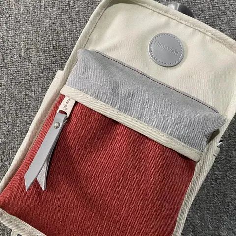 Große Kapazität Blockfarben Rucksack Casual Street Fashion Reisetasche Für Damen Und Herren Unisex Schule Laptop Schultertasche