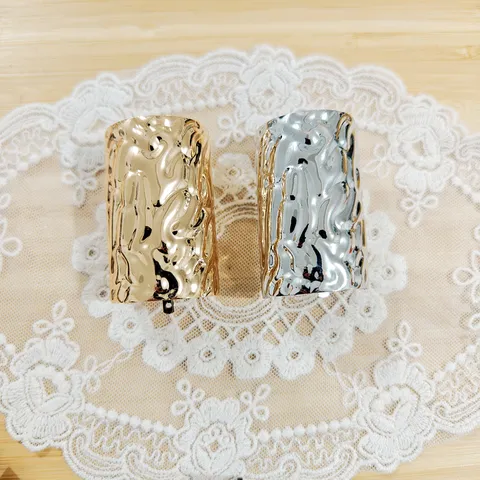 Geometric Metal Ponytail Cuff Hair Hook Minimalist Hair Clip Electroplated Hair Accessories For Women Girls Styling