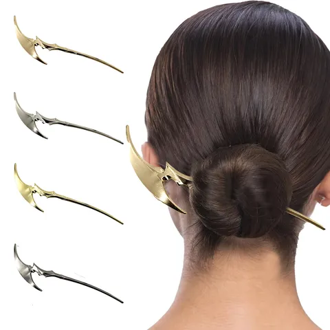 Vintage Legierung Axt Haarstab Für Damen Halloween Gothic Punk Haarnadel Retro Axt Styling Kopfschmuck Party Haar Schmuck Zubehör