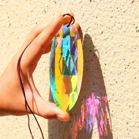 K9 Crystal Suncatcher Prism Hanging Pendant Rainbow Maker For Window Garden Decor Party Wedding Decoration