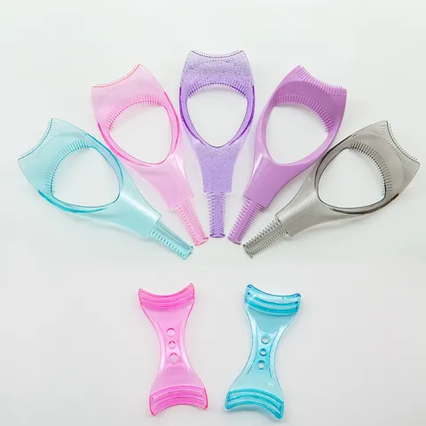 Multifunctional Eyelash Guard Makeup Tool Plastic Beginners Eyeshadow Guide Mascara Shield Cosmetic Applicator