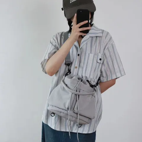 Multifunctional Casual PU Leather Backpack Fashion Commute Crossbody Bag Outdoor Sports Travel Shoulder Bag
