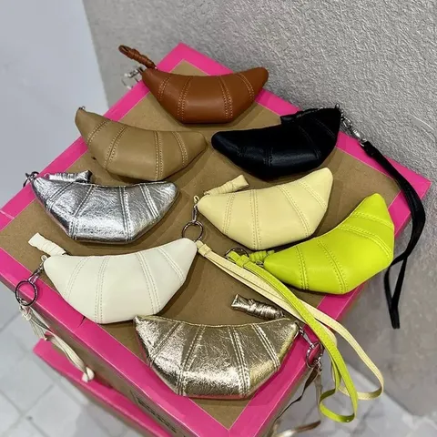 Women Soft Polyester Crossbody Bag Fashion Dumpling Shoulder Bag Minimalist Casual Crescent Pouch Purse Handbag