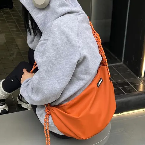 Large Capacity Oxford Cloth Dumpling Bag Women Crossbody Bag Fashion Casual Lightweight Waterproof Shoulder Bag
