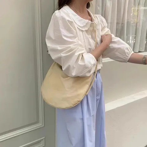 Women's Soft Leather Crossbody Bag Slouchy Hobo Tote Bag Casual Daily Shoulder Bag Large Capacity Fashion Purse