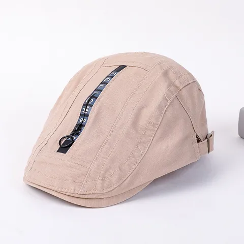 Unisex Vintage Baumwolle Flache Mütze Newsboy Hut Verstellbare Casual Streetwear Beret Mütze Für Männer Und Frauen Mode
