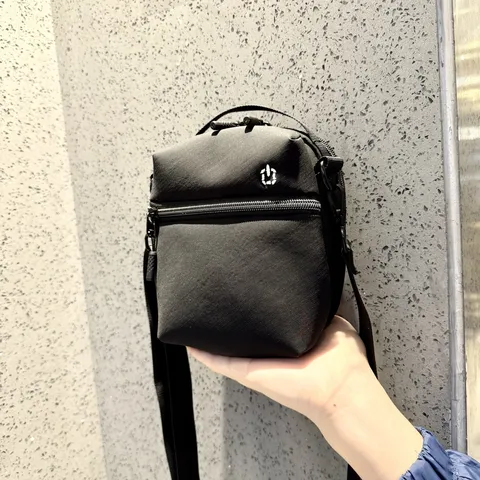 Lightweight Waterproof Nylon Mini Crossbody Bag Small Zipper Phone Handbag Casual Daily Shoulder Bag For Women