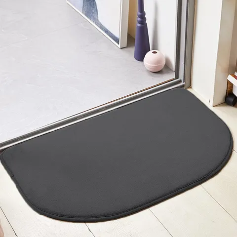 Polyester Getuftete Rutschfeste Saugfähige Fußmatte Modern Minimalistisch Einfarbig Fußmatte Für Bad Küche Wohnzimmer