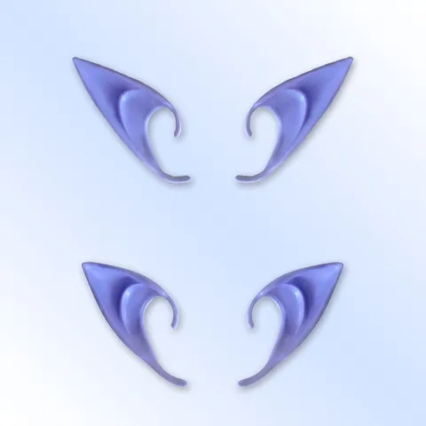 Spitze Elfenohren Halloween Cosplay Latex Weiche Ohrstützen Fantasy Party Kostüm Zubehör Unisex Feenohren