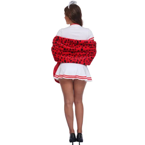 Femme Sexy Imprimé Léopard Châle Infirmière Uniforme Ensemble Jeu de Rôle Cosplay Costume Lingerie Polyester Top et Bas Nuit