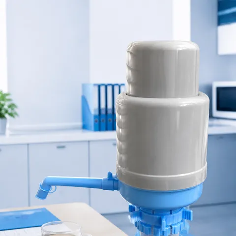 Manual Bottled Water Pump Press Type Drinking Water Dispenser PP Plastic Water Extractor For Home Office Kitchen