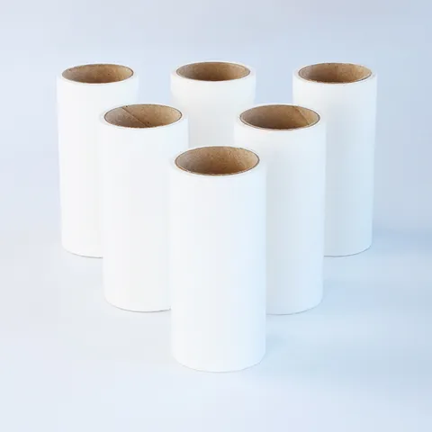 Rouleau Anti-Peluches Domestique Et Recharge Papier Adhésif Pour Vêtements Et Animaux