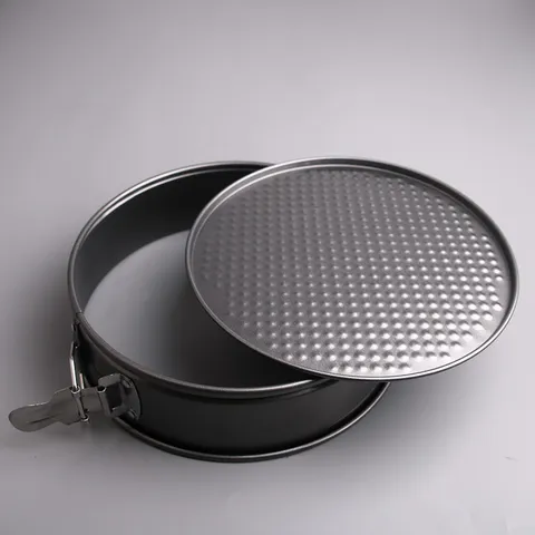Carbon Steel Springform Cake Pan Set Non Stick Cheesecake Pan With Removable Bottom And Latch Baking Tools For Kitchen